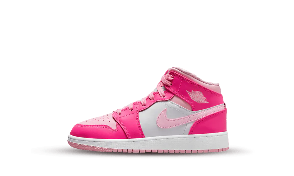 Jordan 1 Mid Fierce Pink (GS)