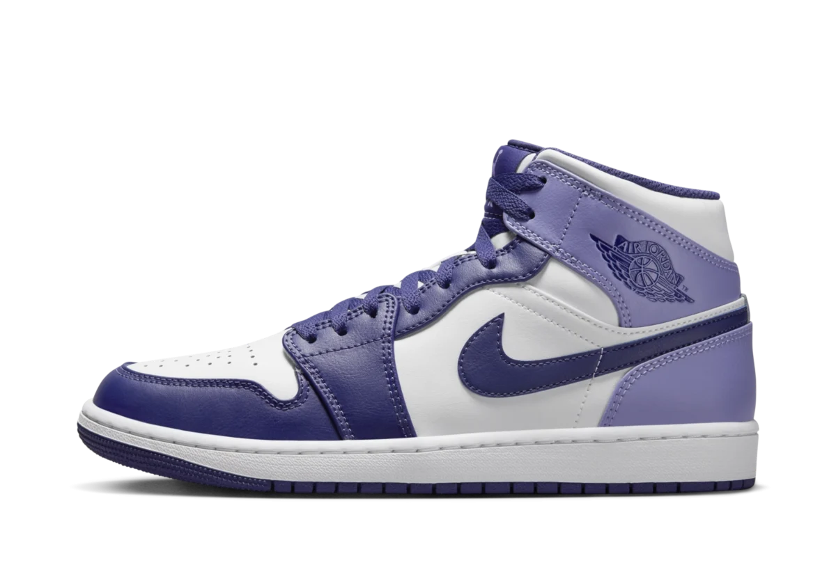 Jordan 1 Mid Blueberry