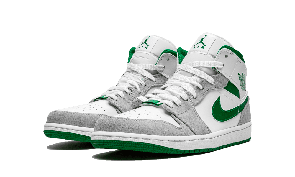 Jordan 1 Mid SE Grey Green - Image 1