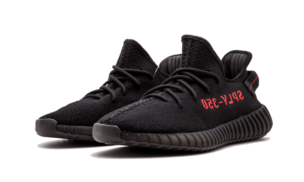 Yeezy Boost 350 V2 Black Red (2017/2020) - Image 1