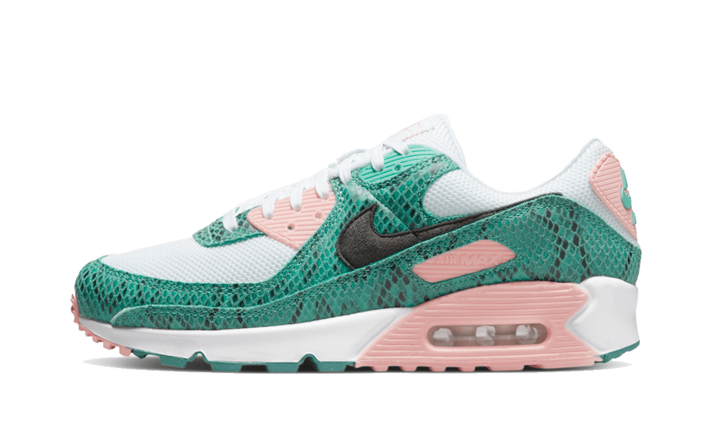 Nike Air Max 90 Washed Teal Snakeskin