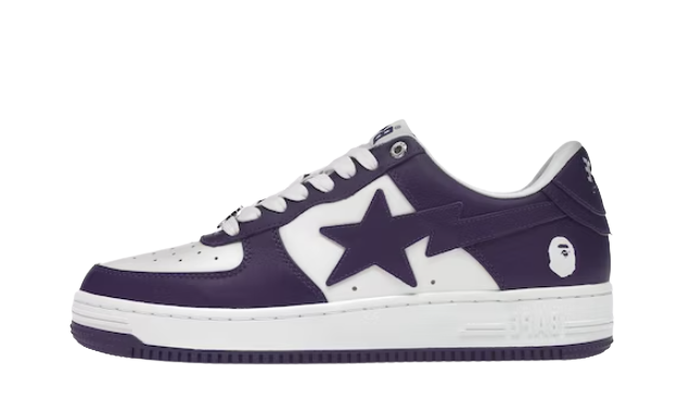 A Bathing Ape Bape Sta White Purple (2022)