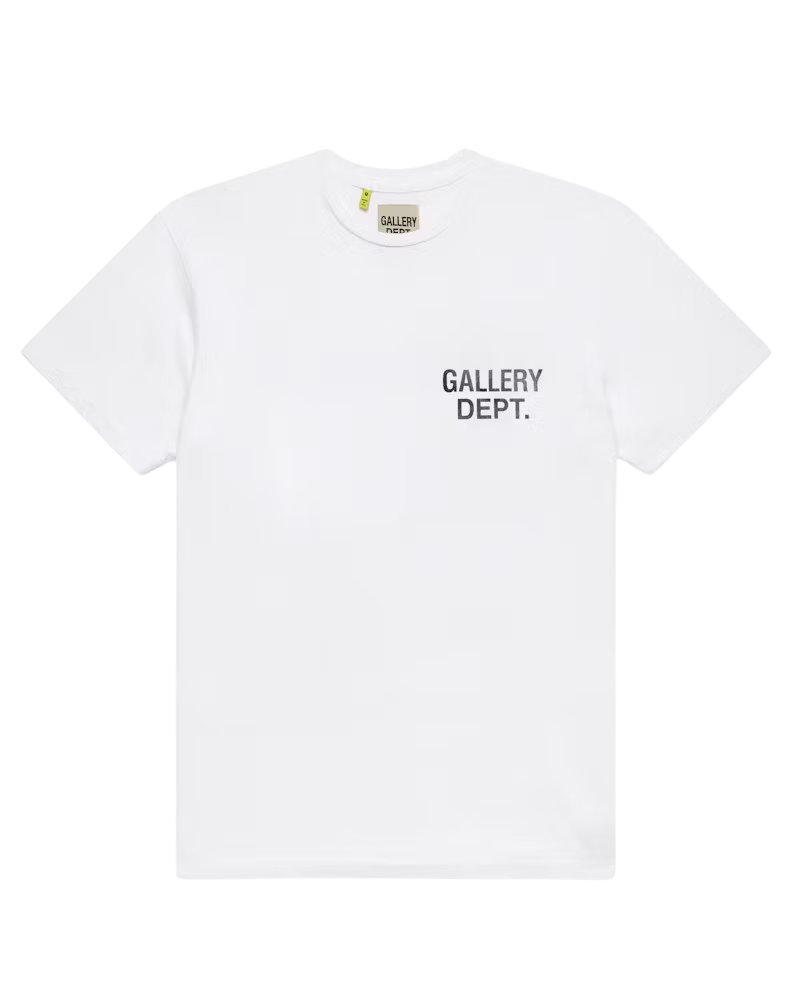 Gallery Dept. Souvenir T-Shirt White Black