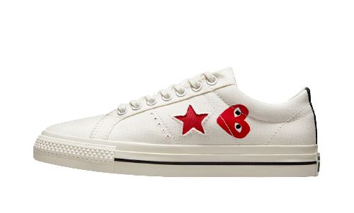 Converse One Star Ox Comme Des Garcons PLAY White