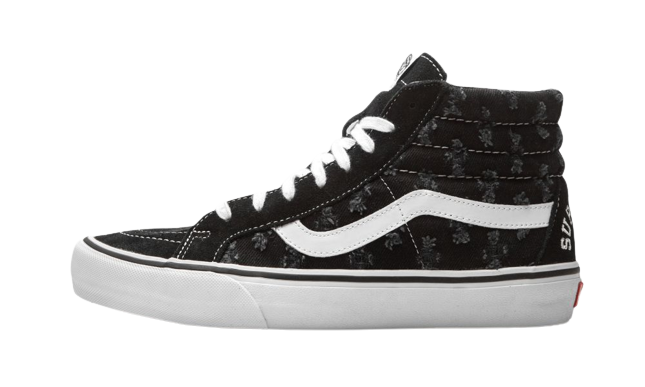 Vans Sk8-Hi Supreme Hole Punch Denim Black