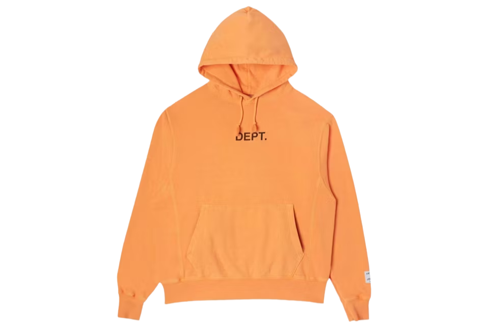 Gallery Dept. Logo Hoodie Flo Orange