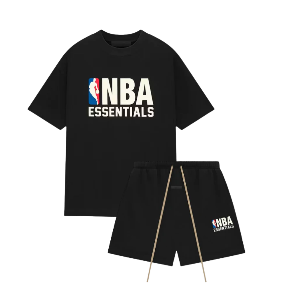 Fear of God Essentials NBA Black Summer Set