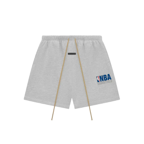 Fear of God Essentials NBA Shorts Light Heather | WOOVIN