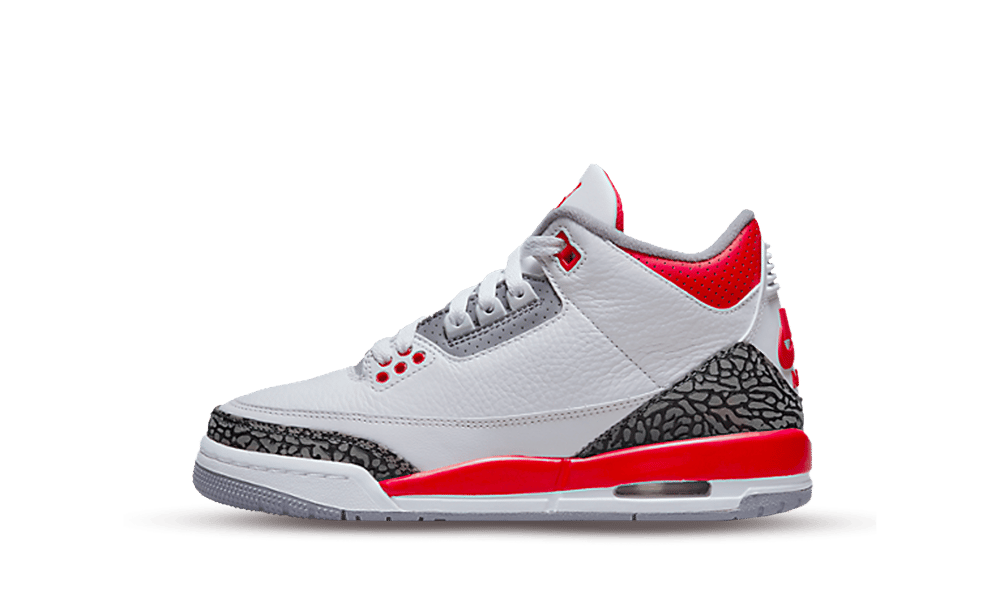 Jordan 3 Retro Fire Red (2022) (GS)