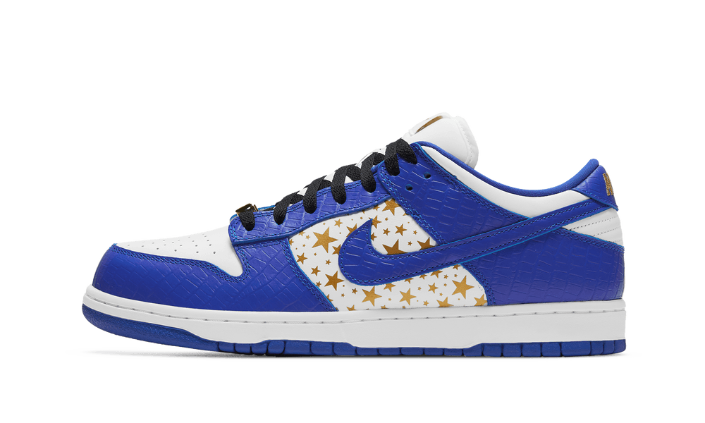 Nike SB Dunk Low Supreme Stars Hyper Royal (2021)