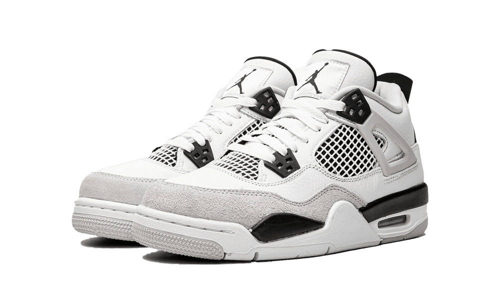 Jordan 4 Retro Military Black (GS) - Image 1