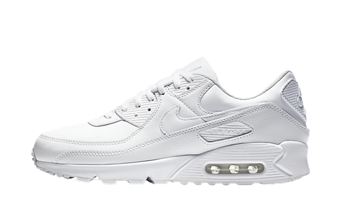 Nike Air Max 90 Leather Triple White (2020)