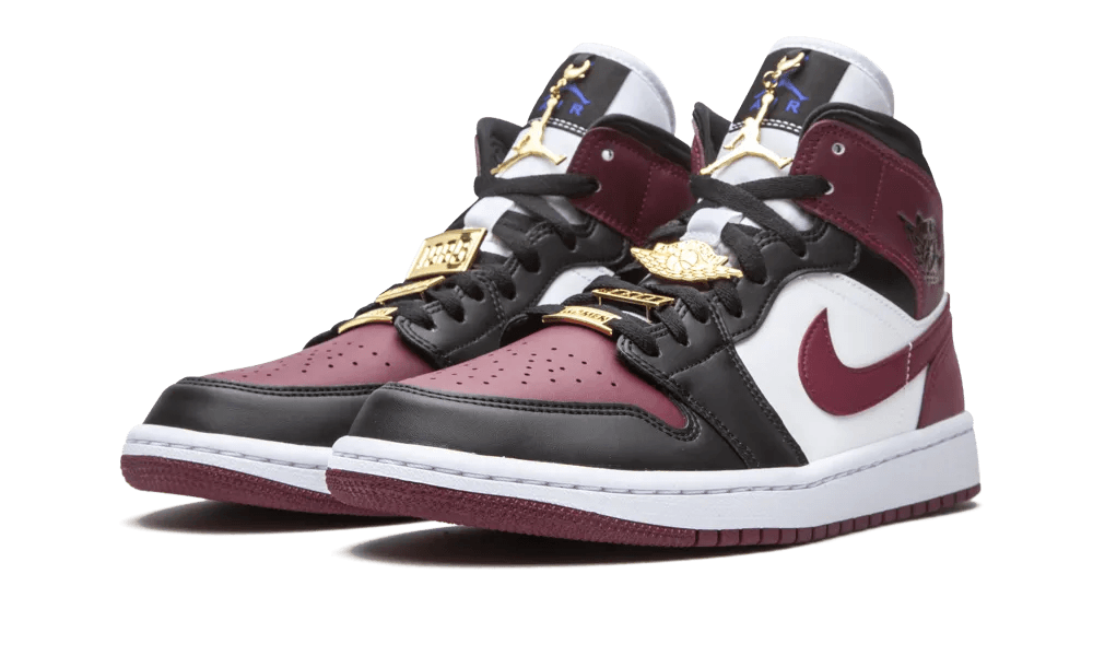 Jordan 1 Mid SE Black Dark Beetroot (W) - Image 1