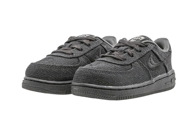 Nike Air Force 1 Low Stussy Black (TD) - Image 1