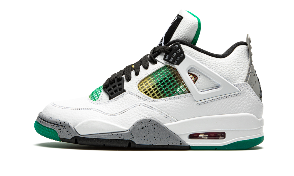 Jordan 4 Retro Lucid Green Rasta (W)