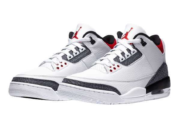 Jordan 3 Retro SE Fire Red Denim (2020) - Image 1