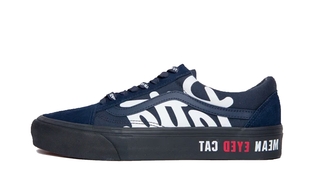 Vans UA Old Skool VLT LX Patta Mean Eyed Cat Salute Navy
