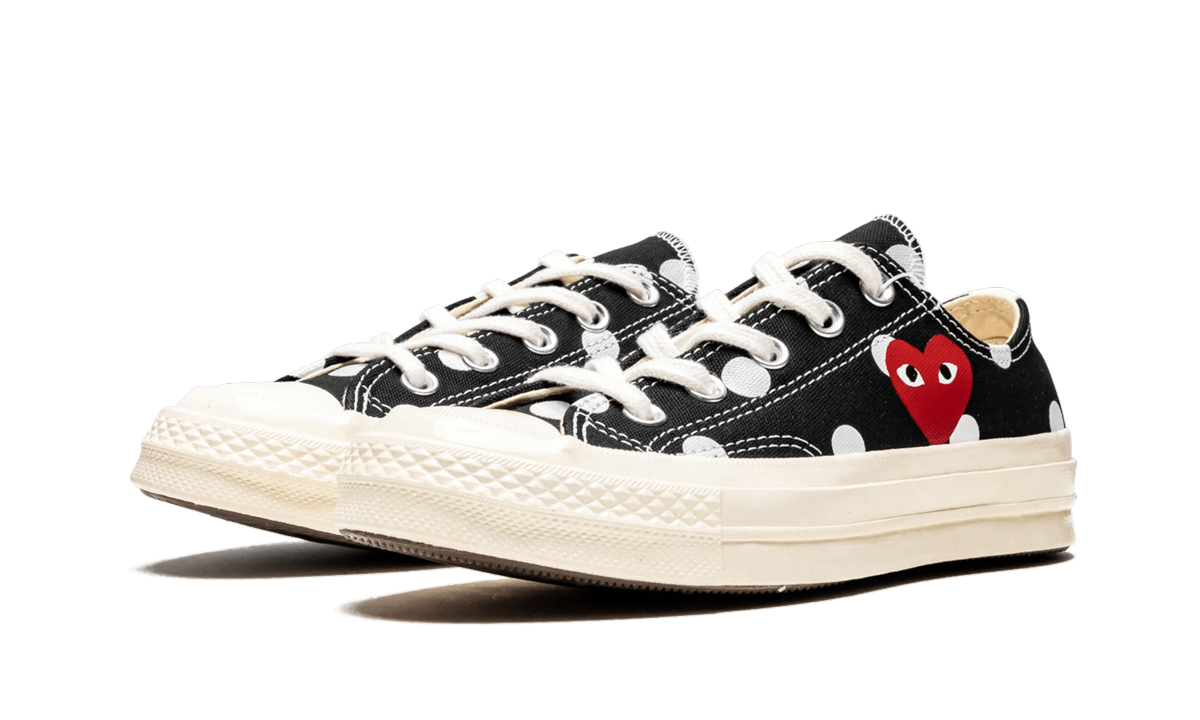 Converse Chuck Taylor All-Star 70 Ox Comme des Garcons PLAY Polka Dot Black - Image 1