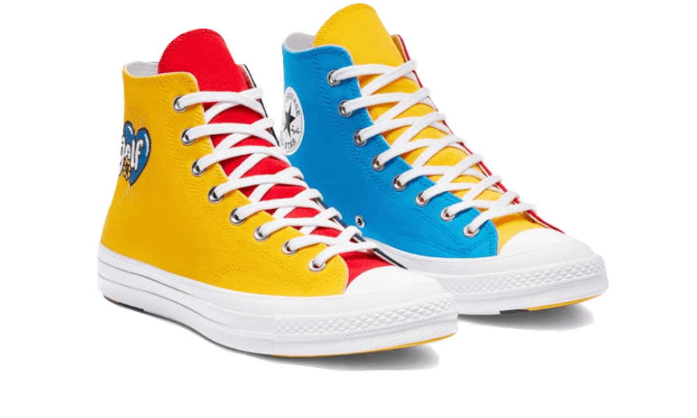 Converse Chuck Taylor All-Star 70s Hi Golf Wang Tripanel - Image 2