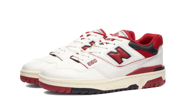 New Balance 550 Aime Leon Dore White Red - Image 1