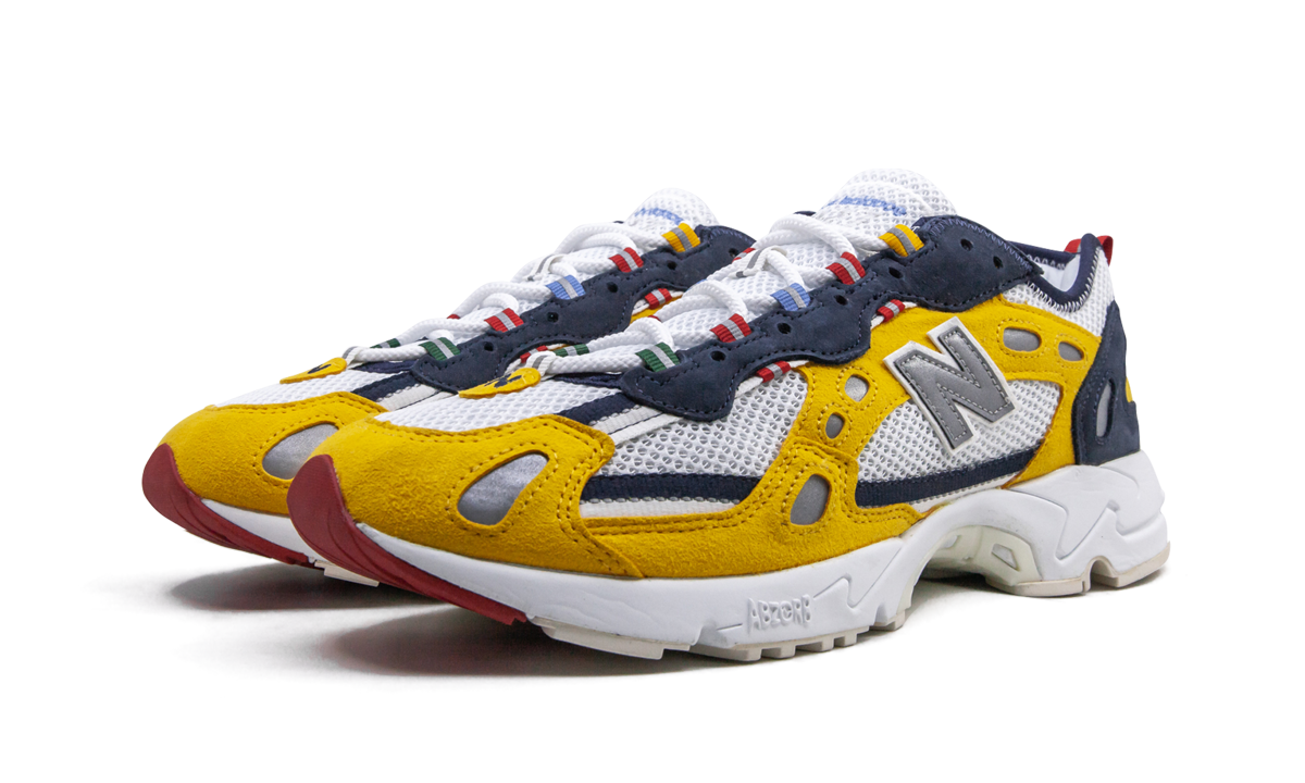 New Balance 827 Abzorb Aime Leon Dore Yellow - Image 1
