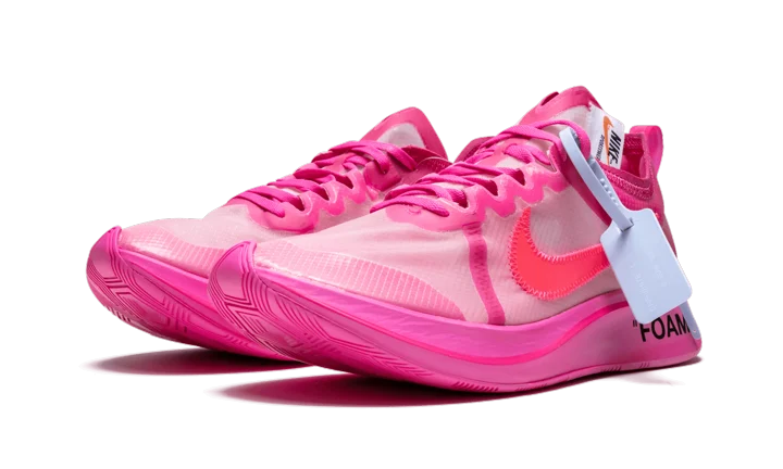 Nike Zoom Fly Off-White Pink - Image 1