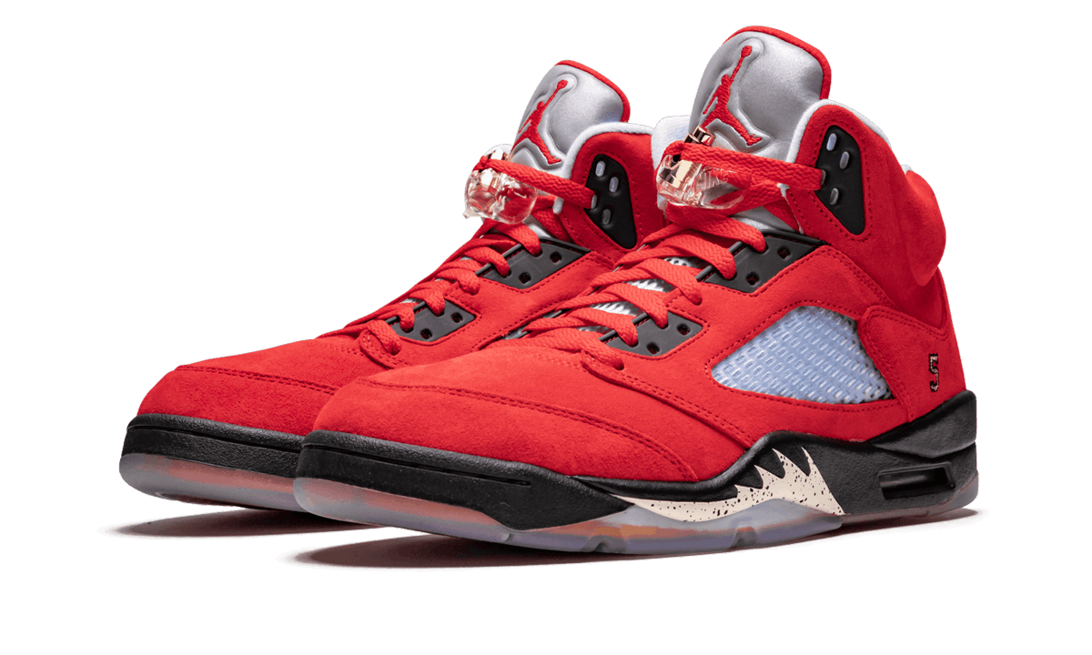 Jordan 5 Retro Trophy Room University Red (F&F) - Image 1