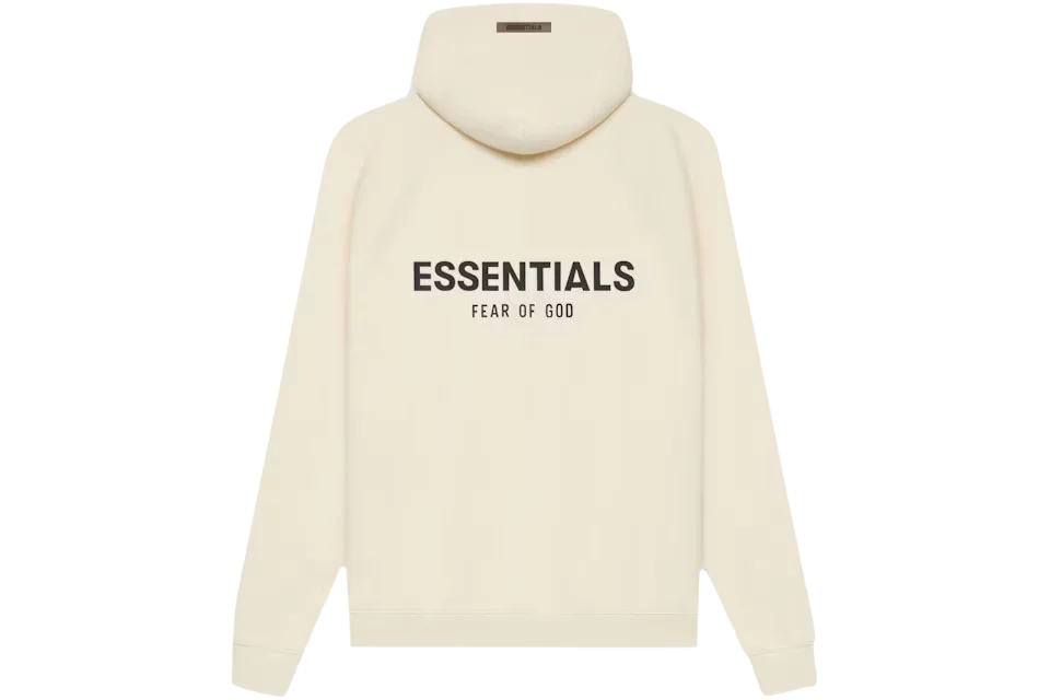 Fear of God Essentials Pull-Over Hoodie (SS21) Buttercream - Image 1