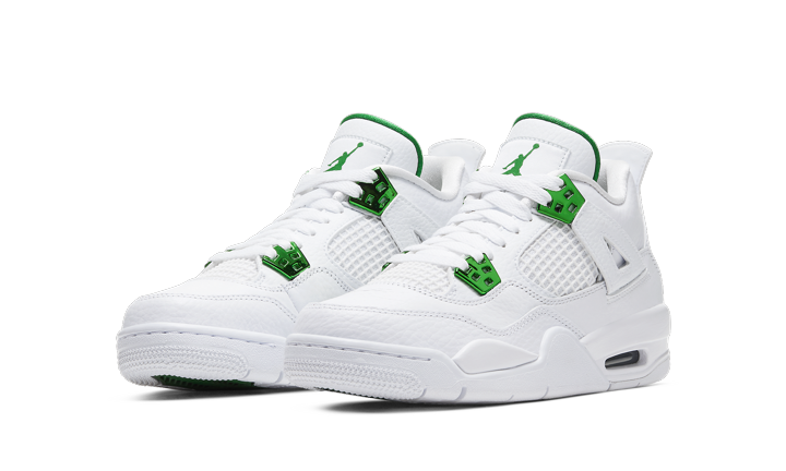 Jordan 4 Retro Metallic Green (GS) - Image 1