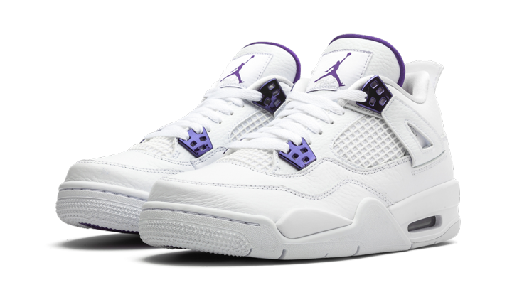Jordan 4 Retro Metallic Purple (GS) - Image 1