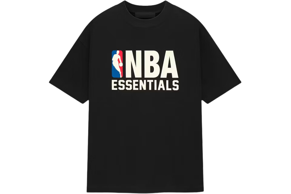Fear of God Essentials NBA Tee Black