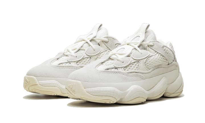 Yeezy 500 Bone White (Kids) - Image 1