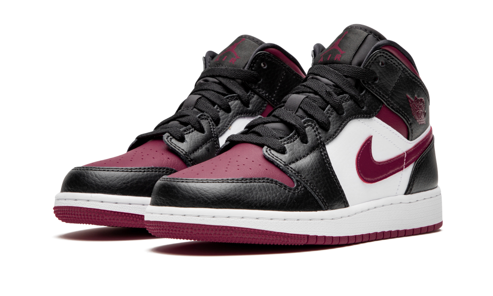 Jordan 1 Mid Bred Toe (GS) - Image 1