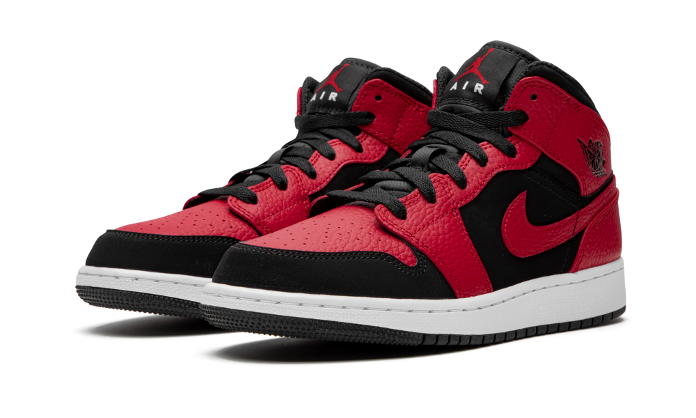 Jordan 1 Mid Reverse Bred (GS) - Image 1