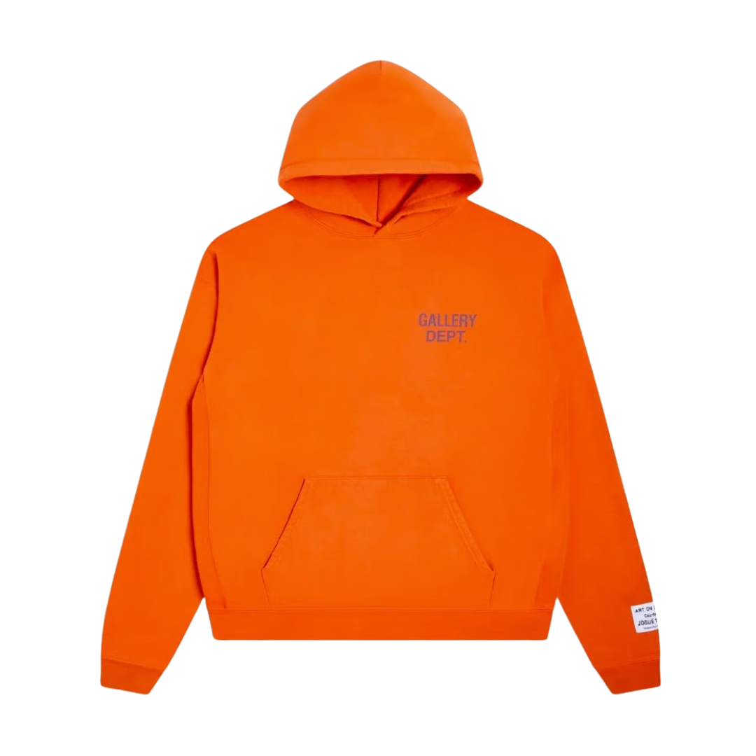 Gallery Dept. 90'S GD Logo Hoodie 'Bright Orange'