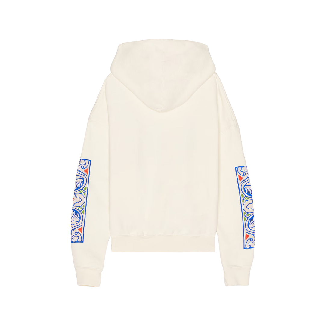 Rhude Hotel Hoodie 'Vintage White' - Image 1