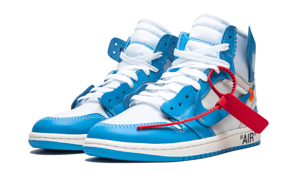 Jordan 1 Retro High Off-White University Blue - Image 1