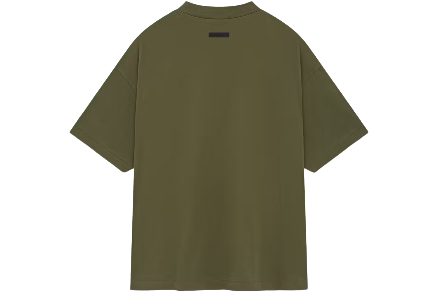 Fear of God Essentials Jersey Crewneck Tee Military - Image 1