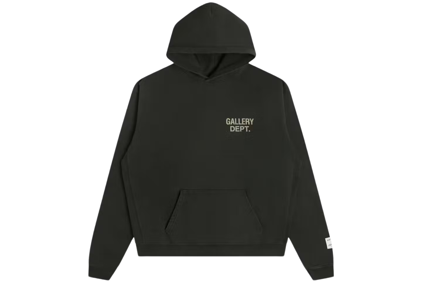Gallery Dept. 90's Logo Hoodie Vintage Black