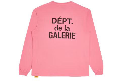 Gallery Dept. Dept De La Galerie L/S T-shirt Salmon - Image 1