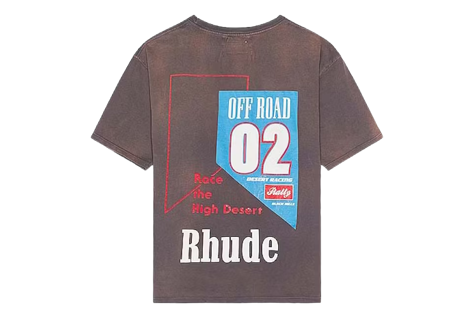 Rhude 2 Tee Grey - Image 1