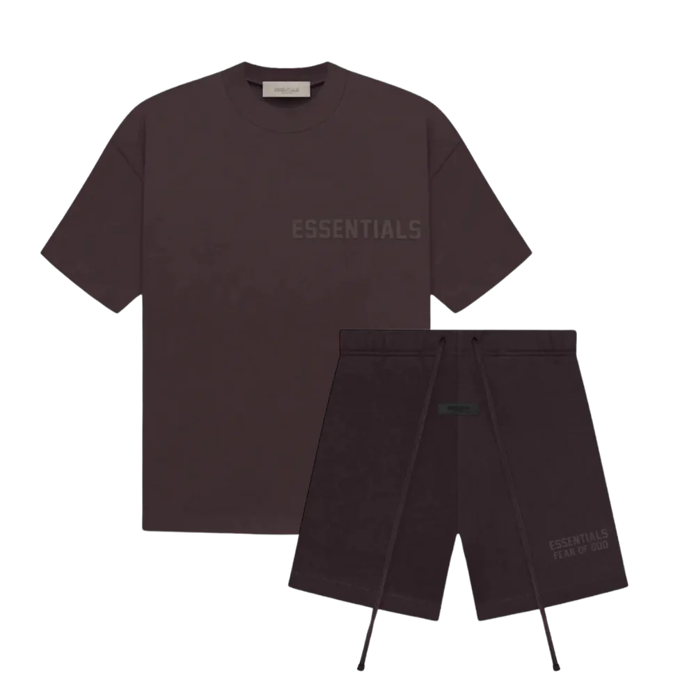 Fear of God Essentials Plum Summer set