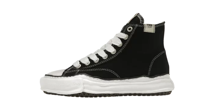 Maison Mihara Yasuhiro Peterson OG Sole Canvas High Black