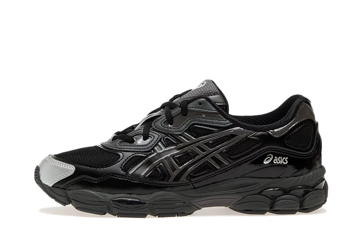 ASICS Gel NYC 'Black' - Silver Toe