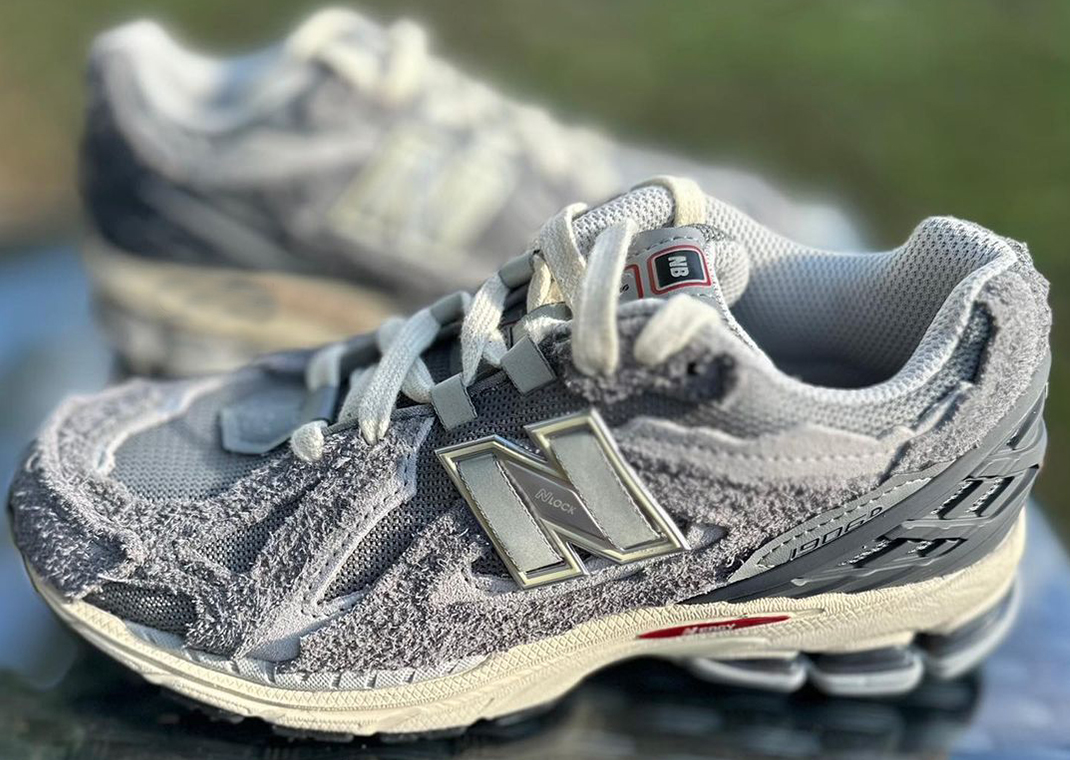 New Balance's 1906D Protection Pack Grey Cream Is A Deconstructed Dream - Sneaker News