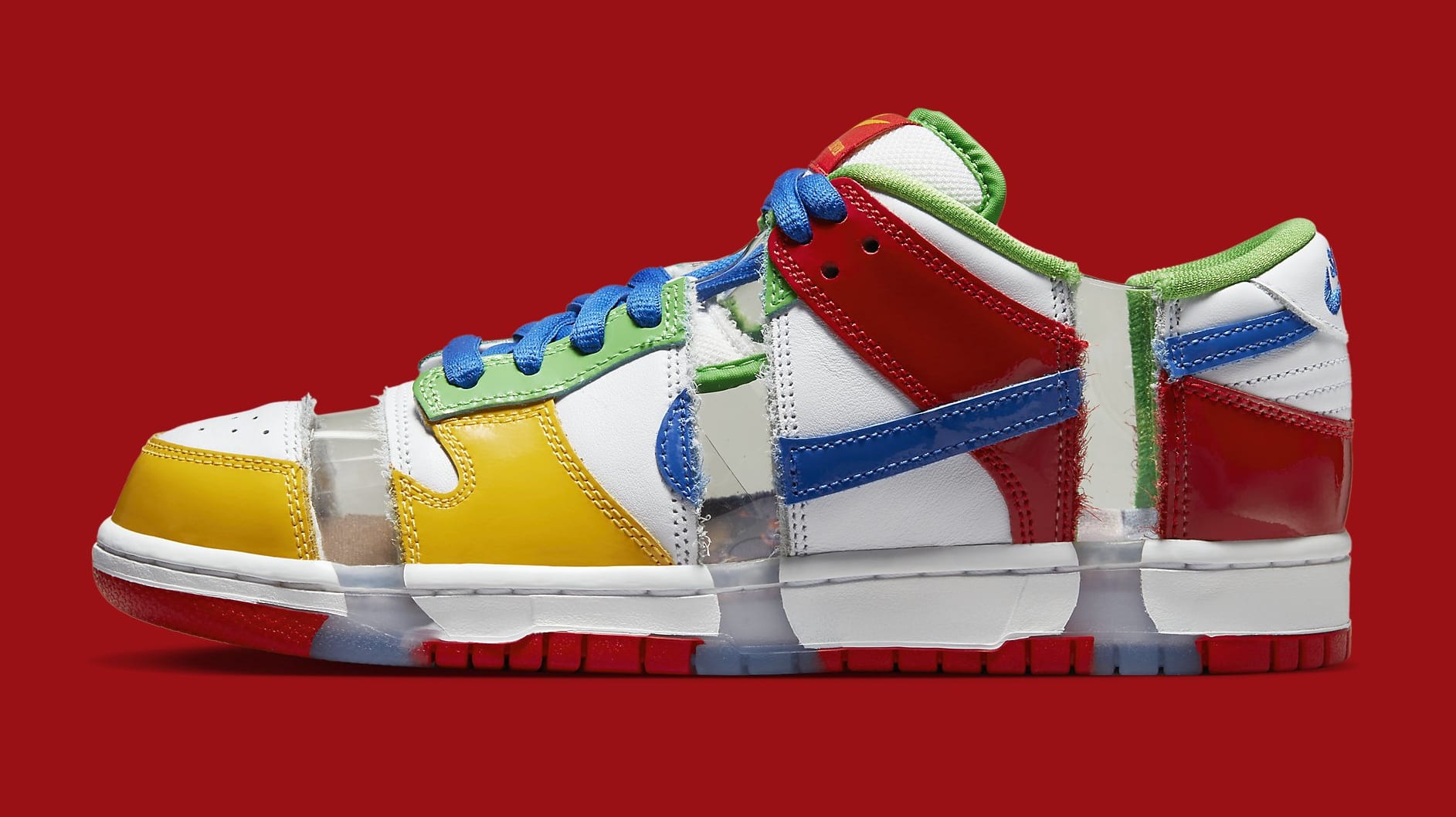 EBay x Nike SB Dunk Low 2022 FD8777 100 Lateral