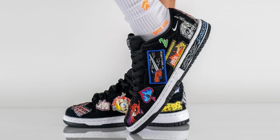 Neckface x Nike SB Dunk Low On-Foot Look | HYPEBEAST